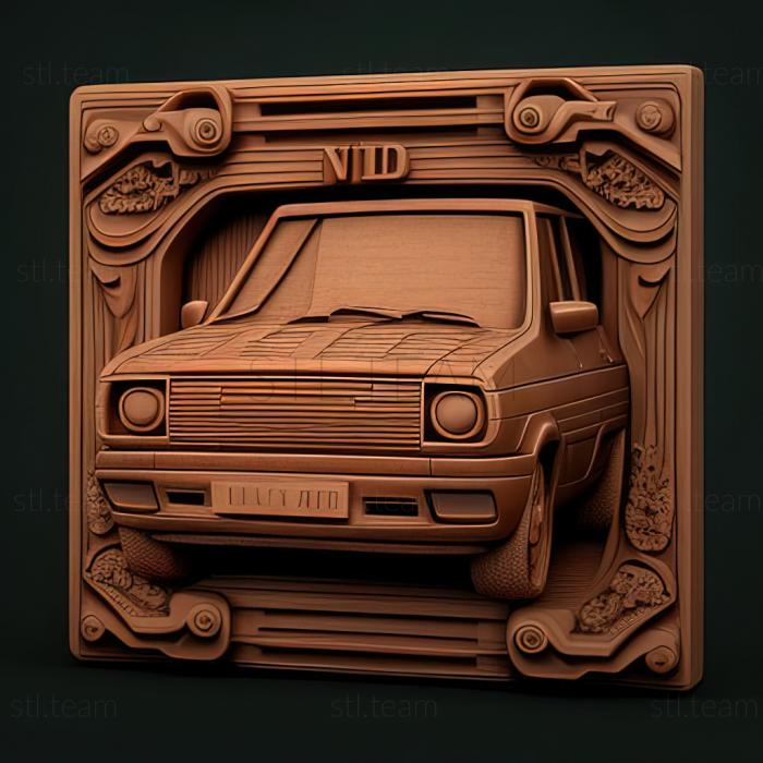 3D model Fiat Uno (STL)